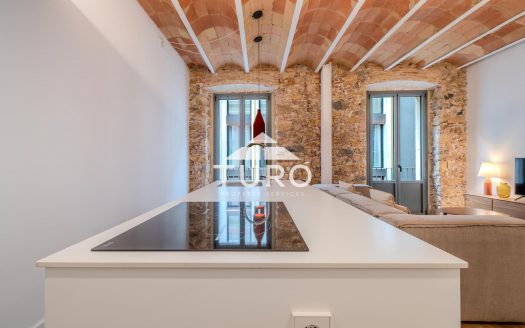 Pis reformat carrer Nou (Girona, Barri vell)